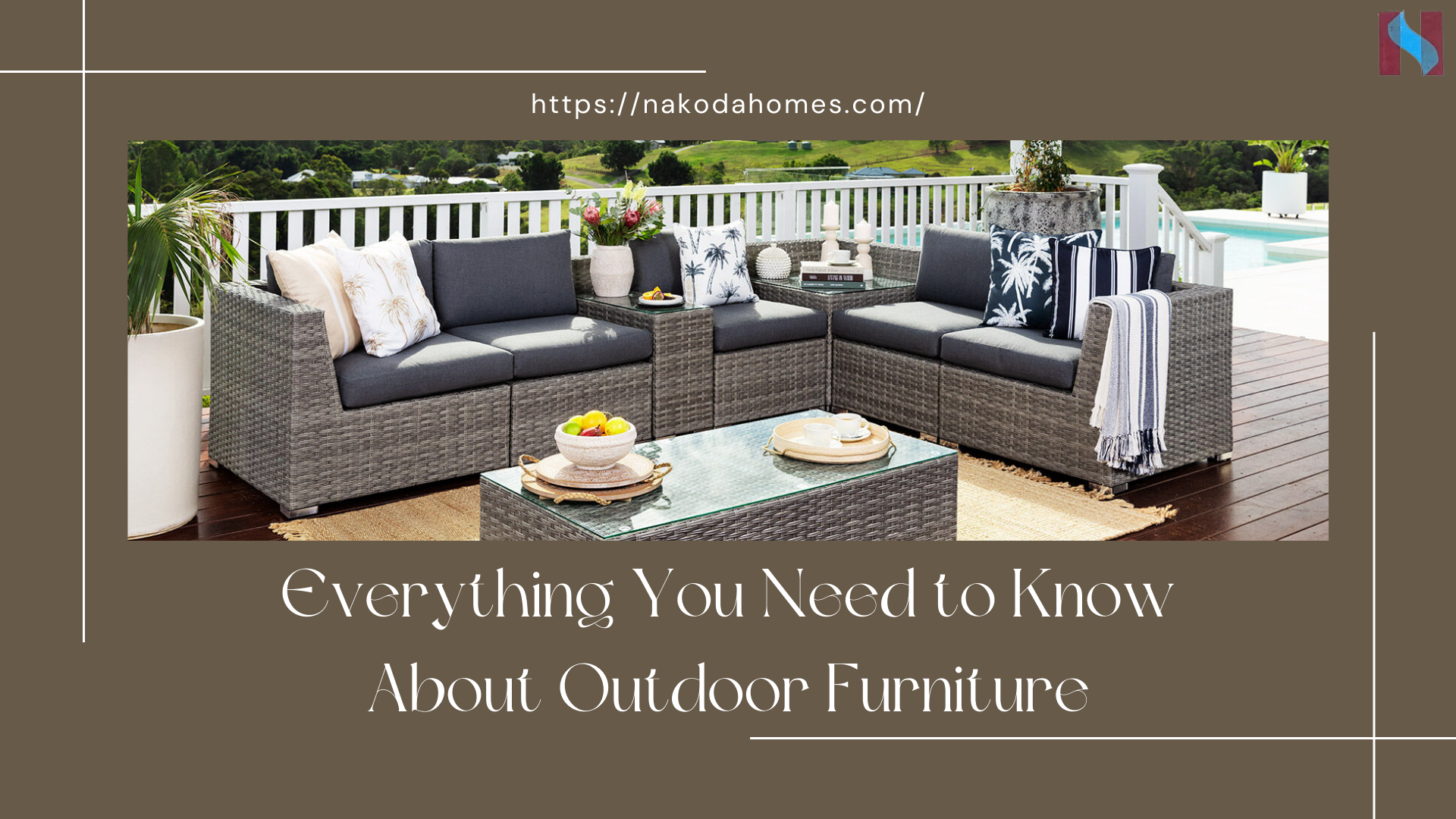 Everything You Need to Know About Outdoor Furniture