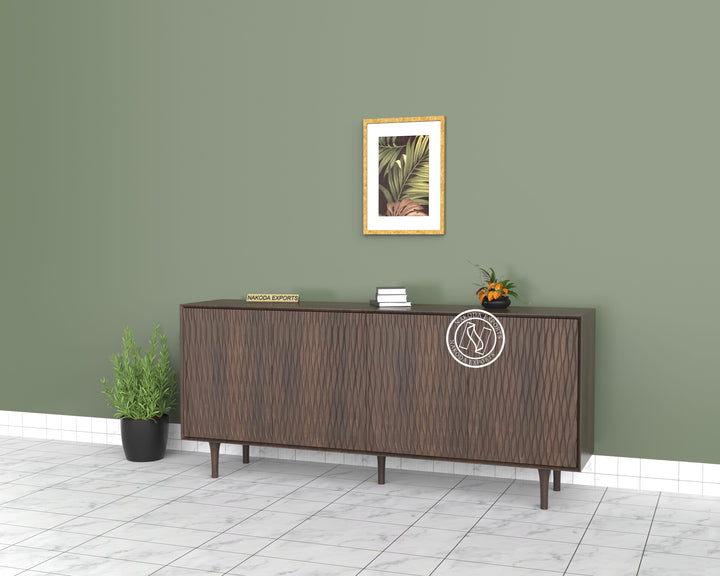 Ocean Wave Mango Wood Sideboard