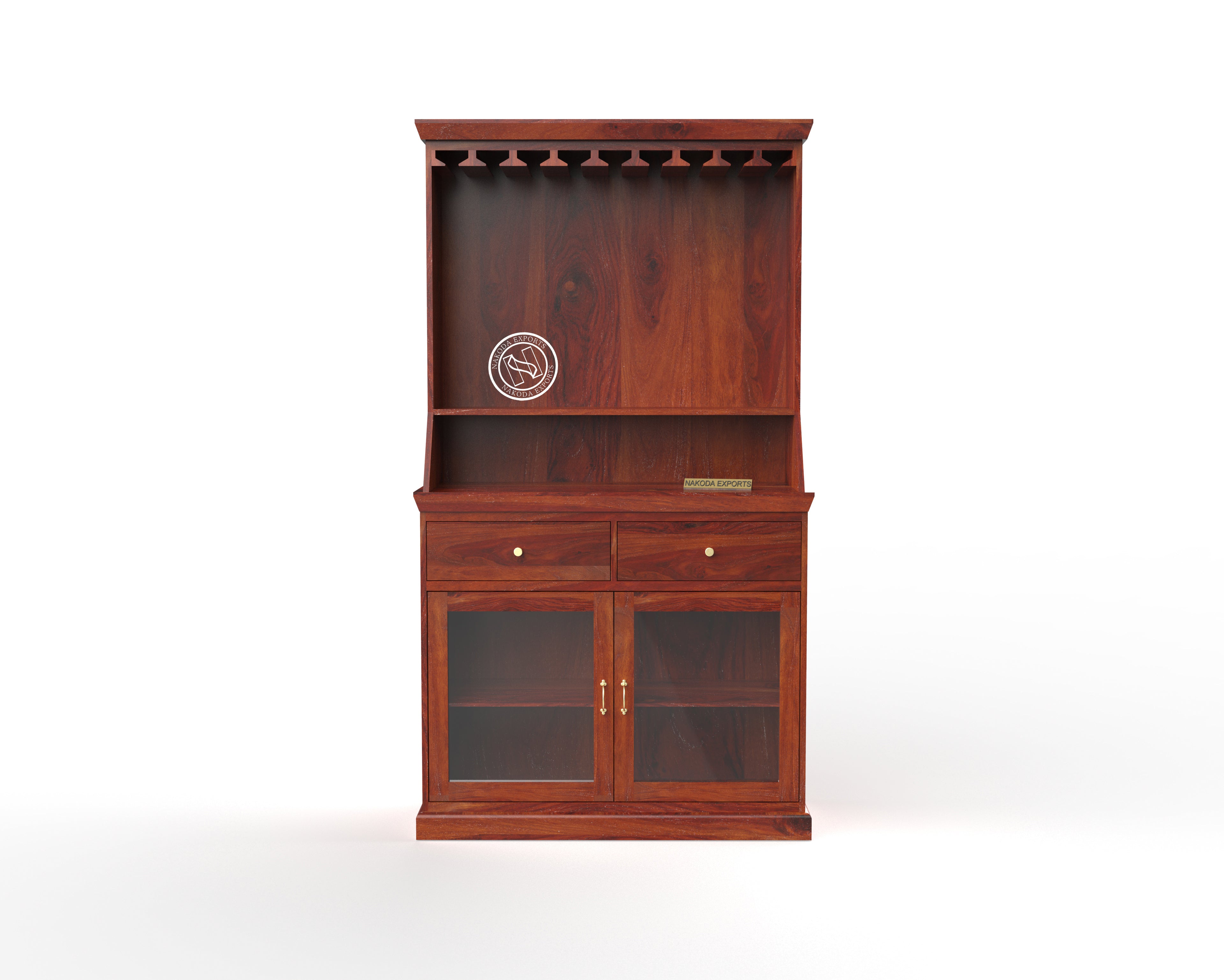 Heritage Wine & Display Bar Cabinet