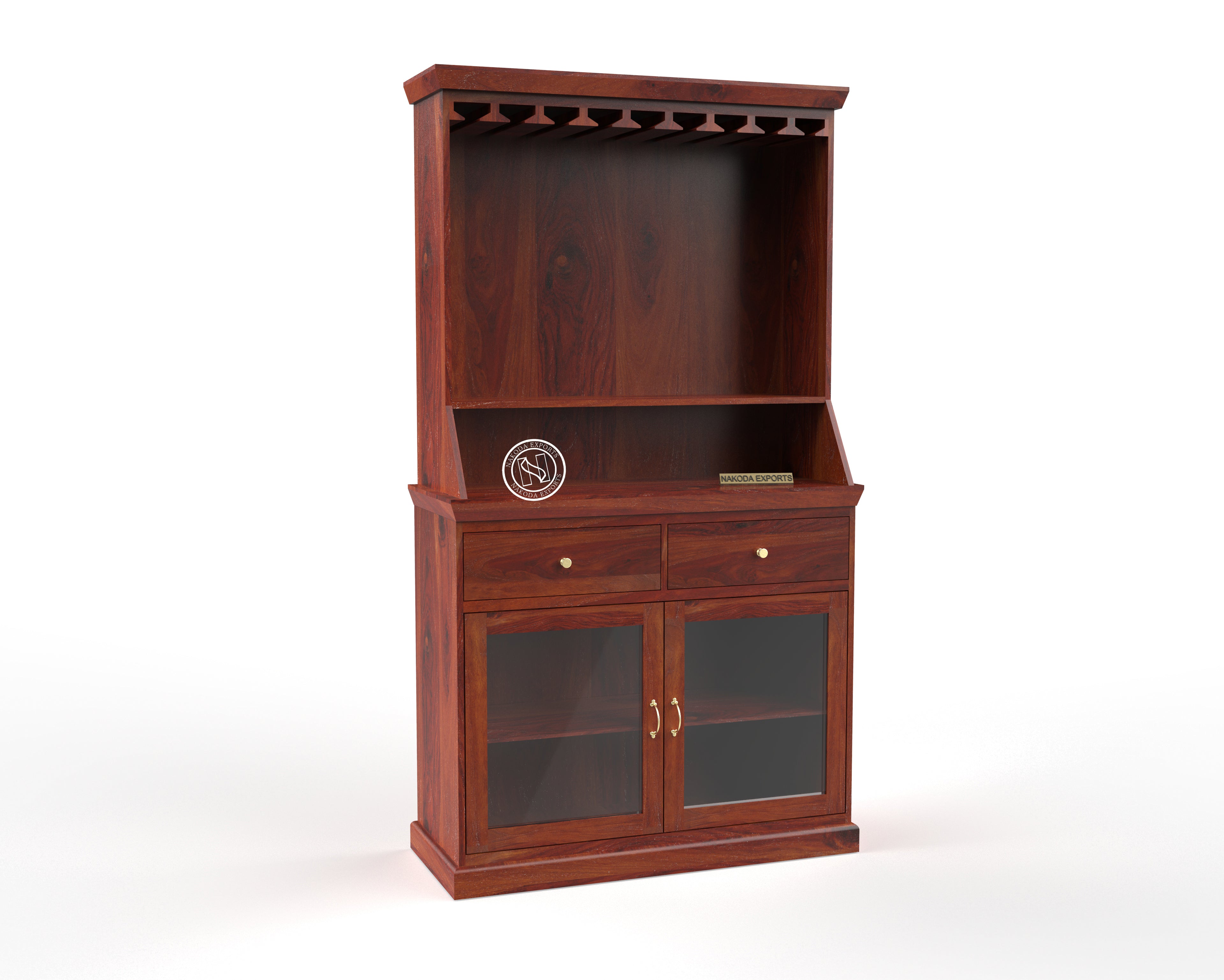 Heritage Wine & Display Bar Cabinet