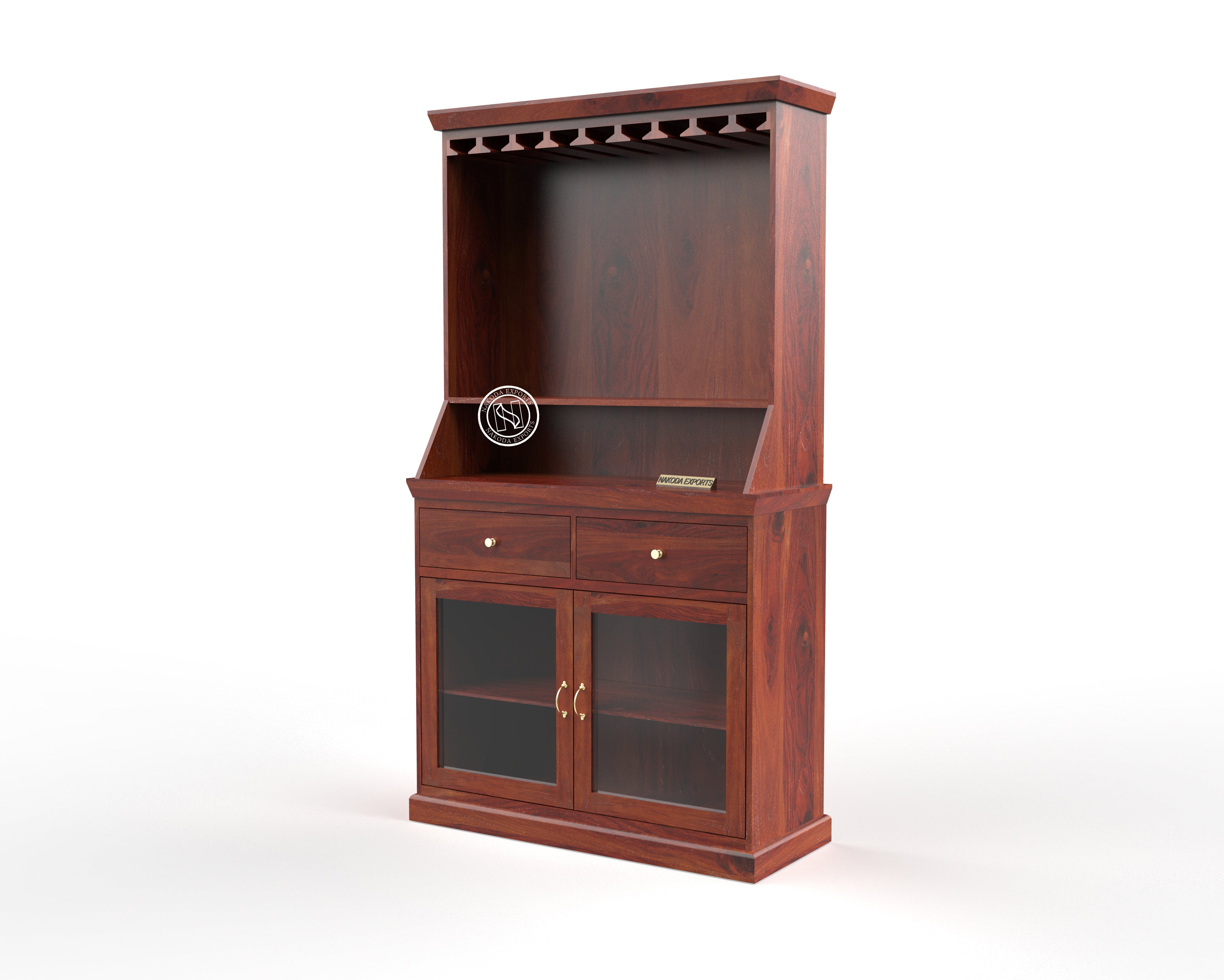 Heritage Wine & Display Bar Cabinet