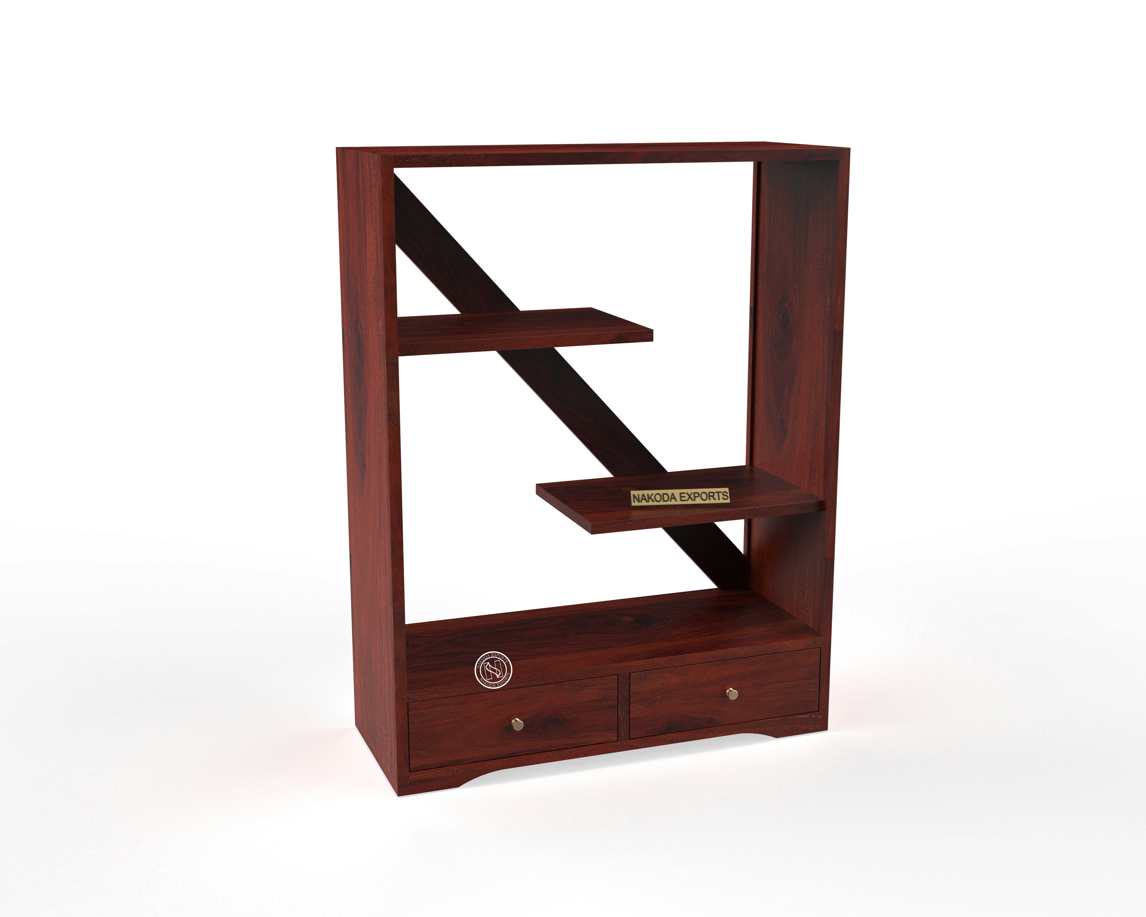 Modra Sheesham Wooden Bookshelf