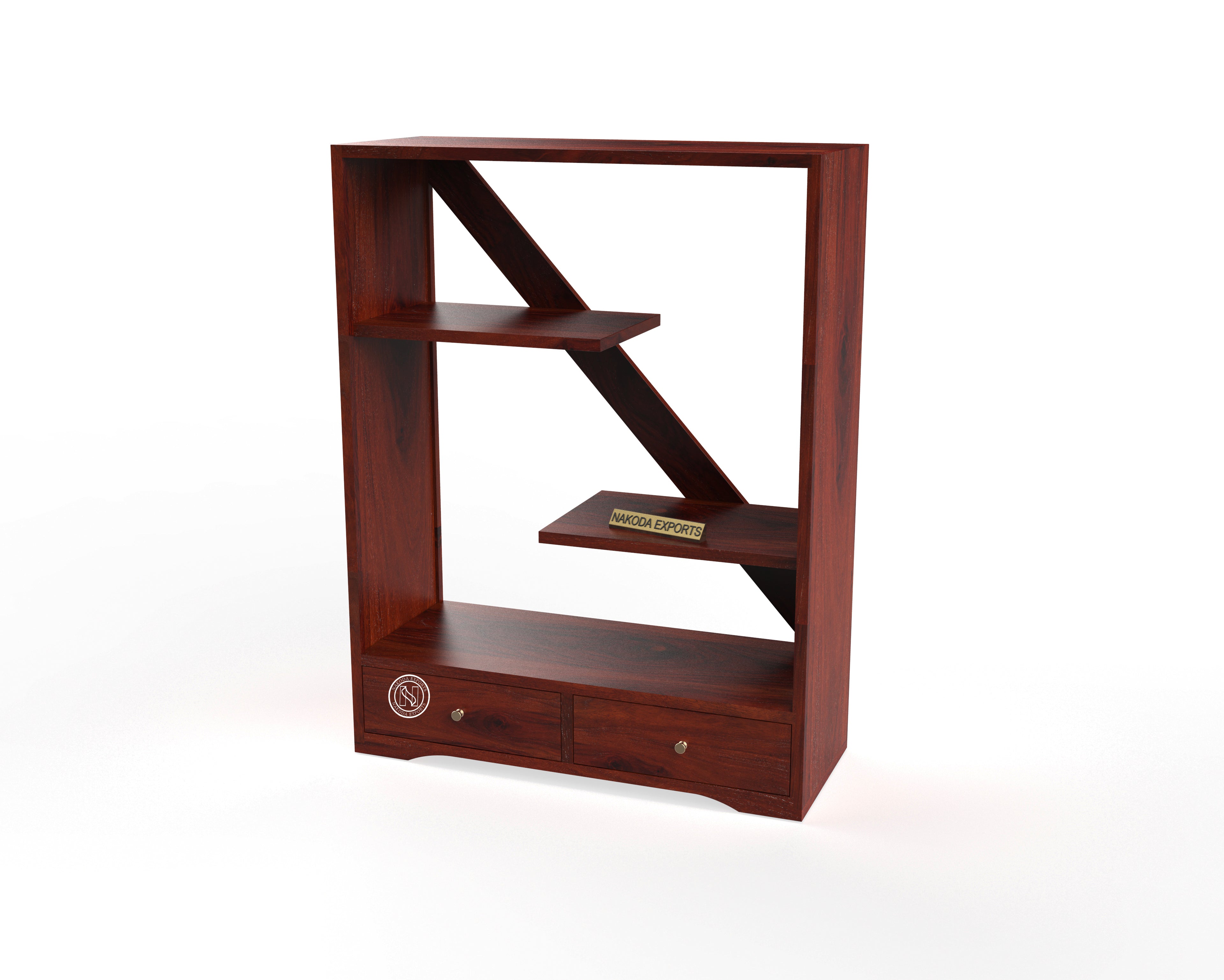 Modra Sheesham Wooden Bookshelf