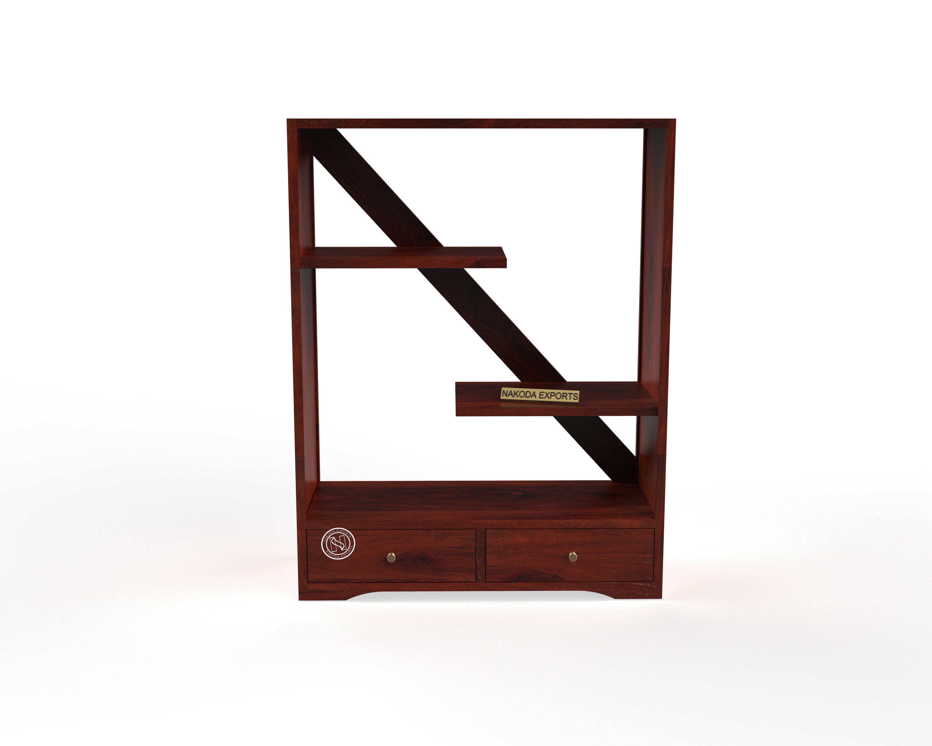 Modra Sheesham Wooden Bookshelf