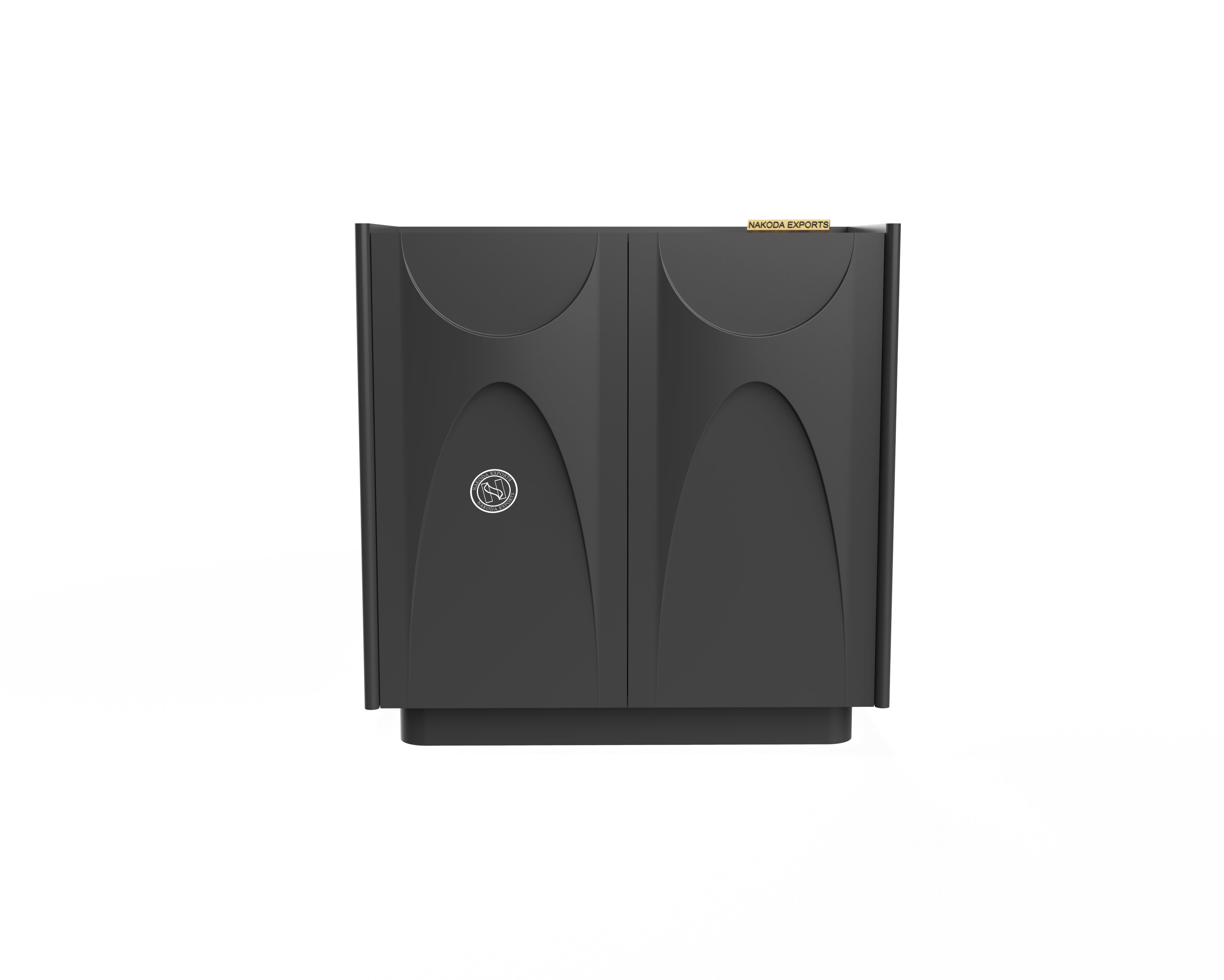 Luna Black Designer Cabinet