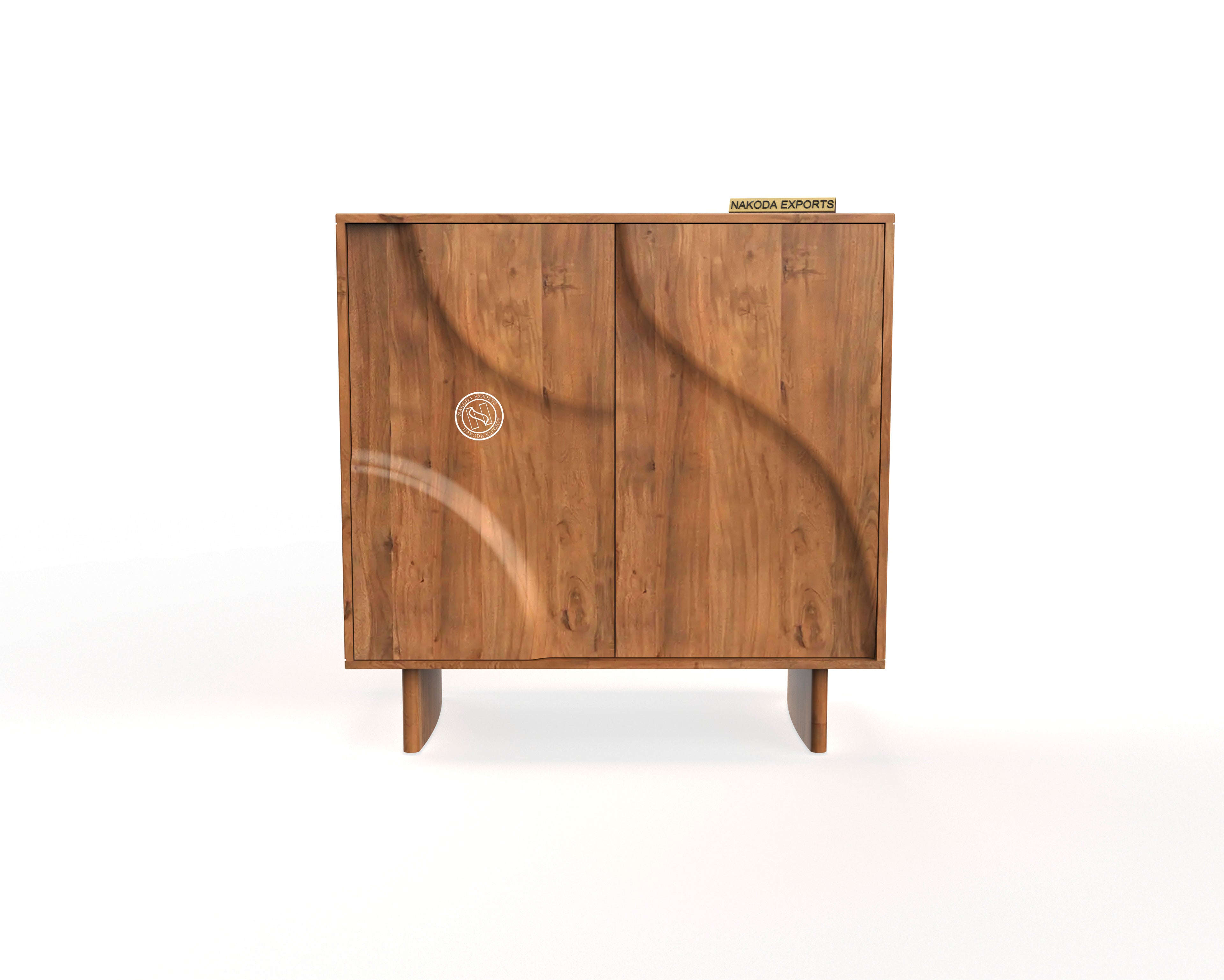 Curved Elegance Cabinet