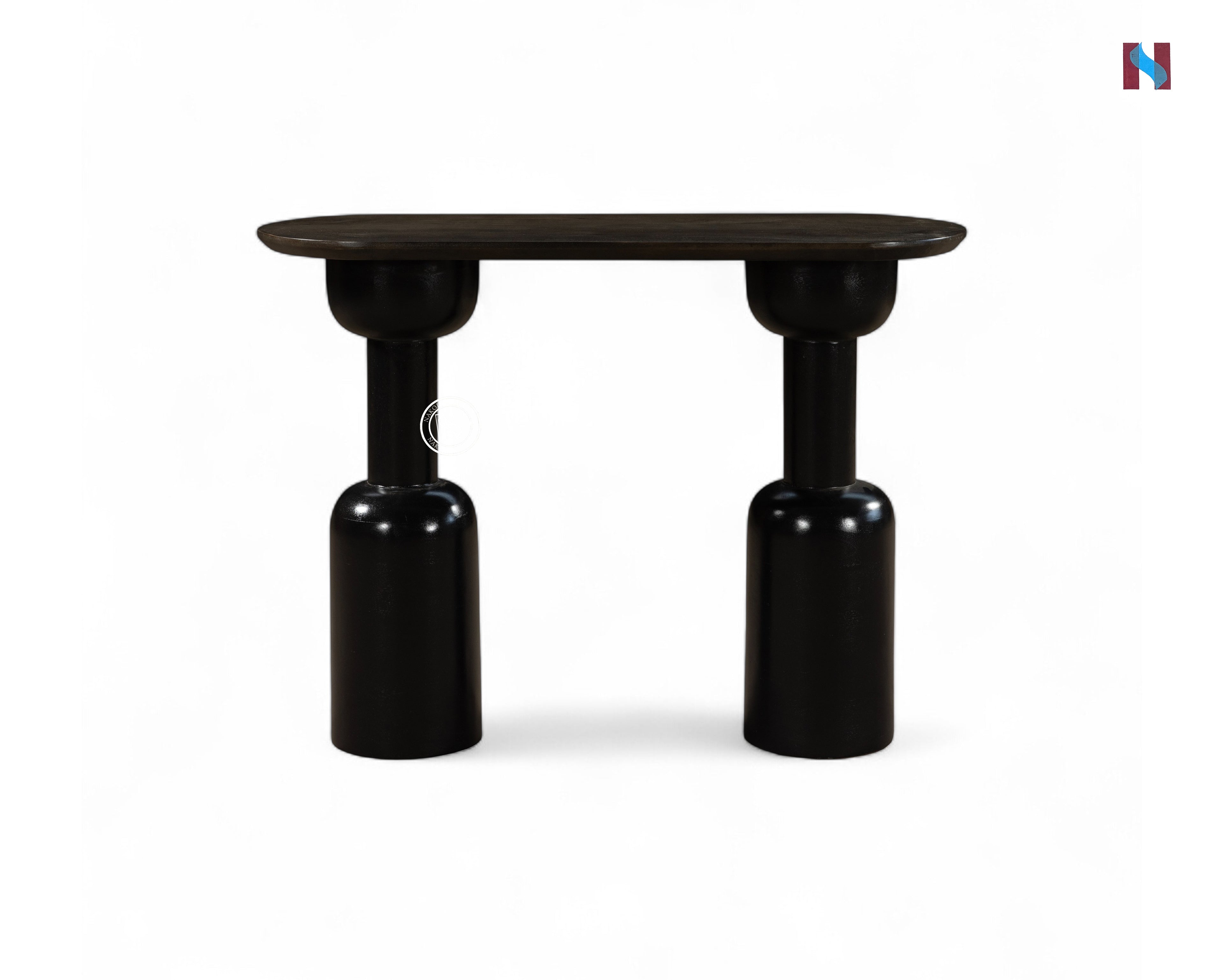 Pedestal Console Table