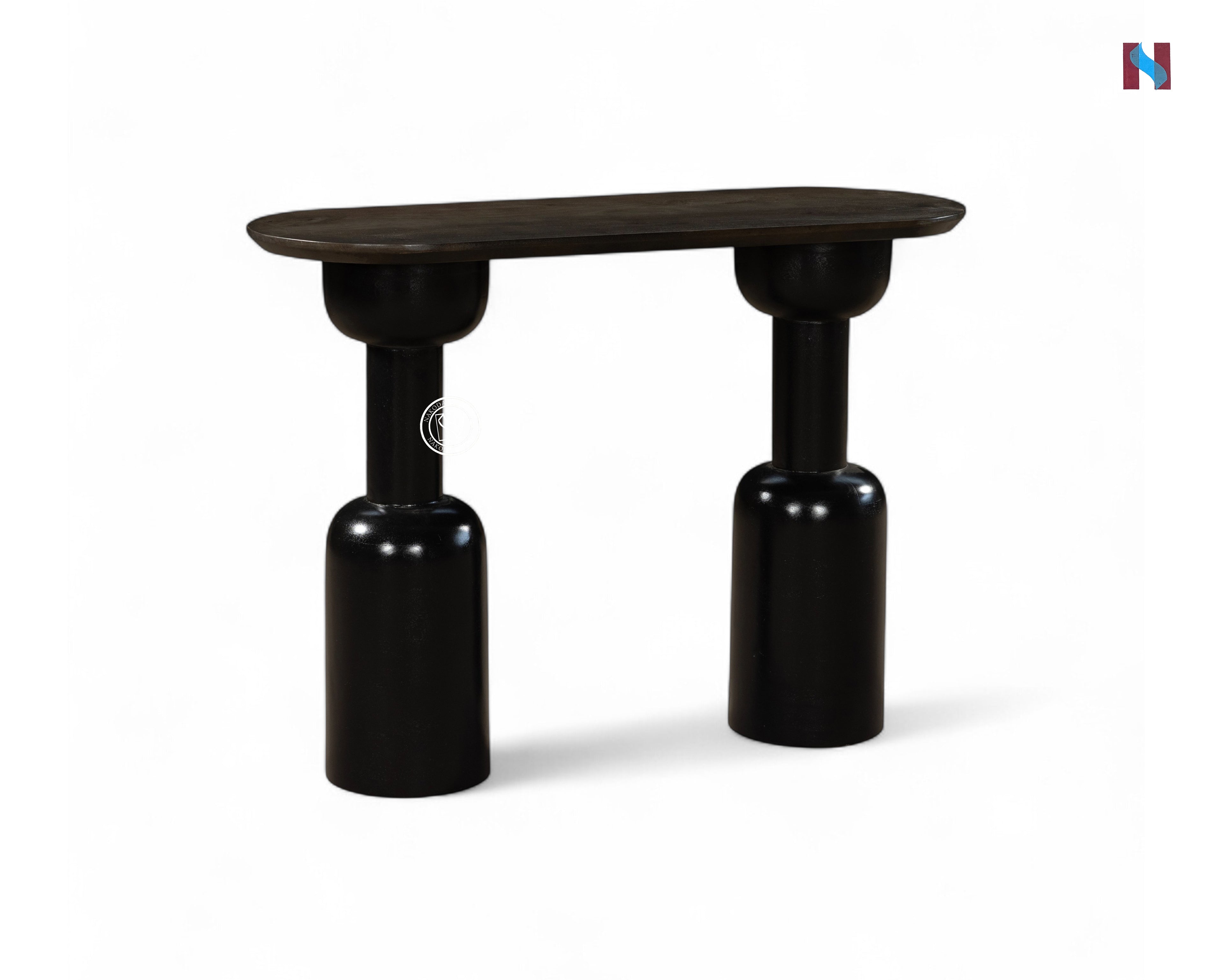 Pedestal Console Table