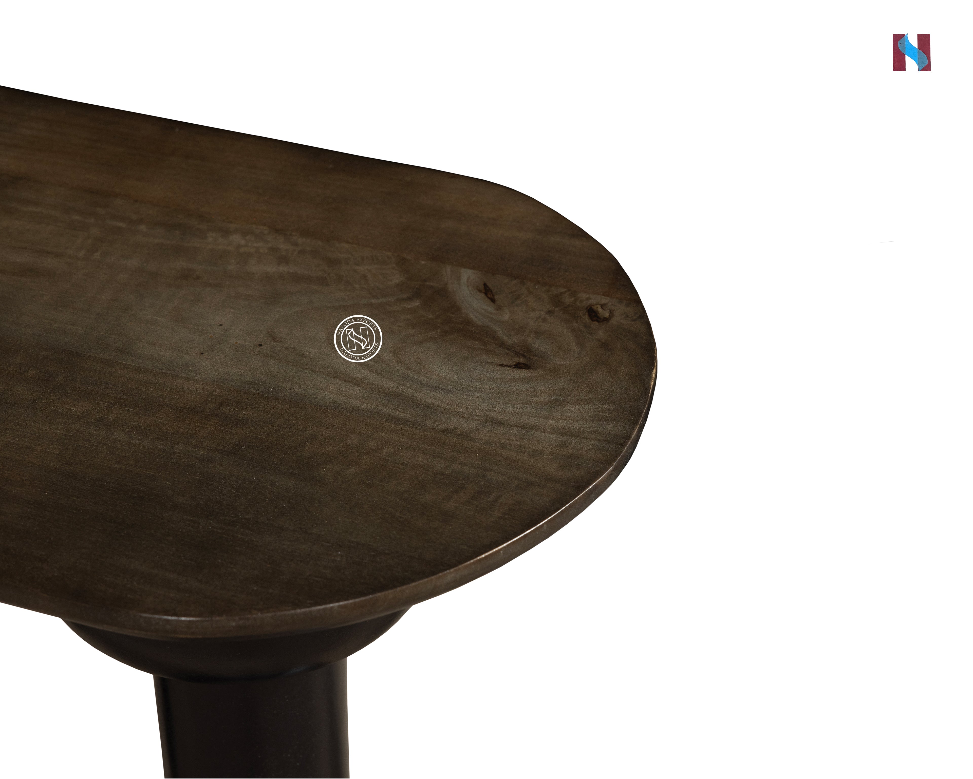 Pedestal Console Table