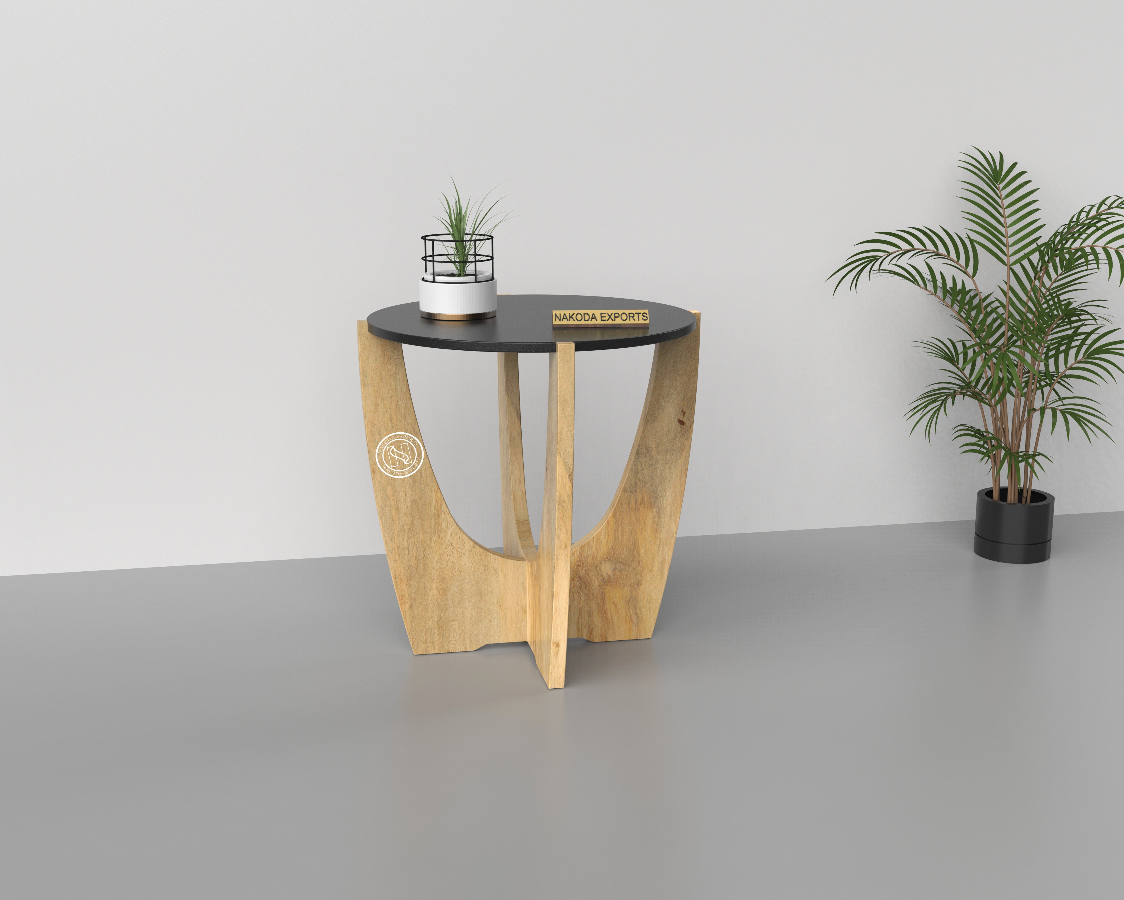 Modern Arch Side Table
