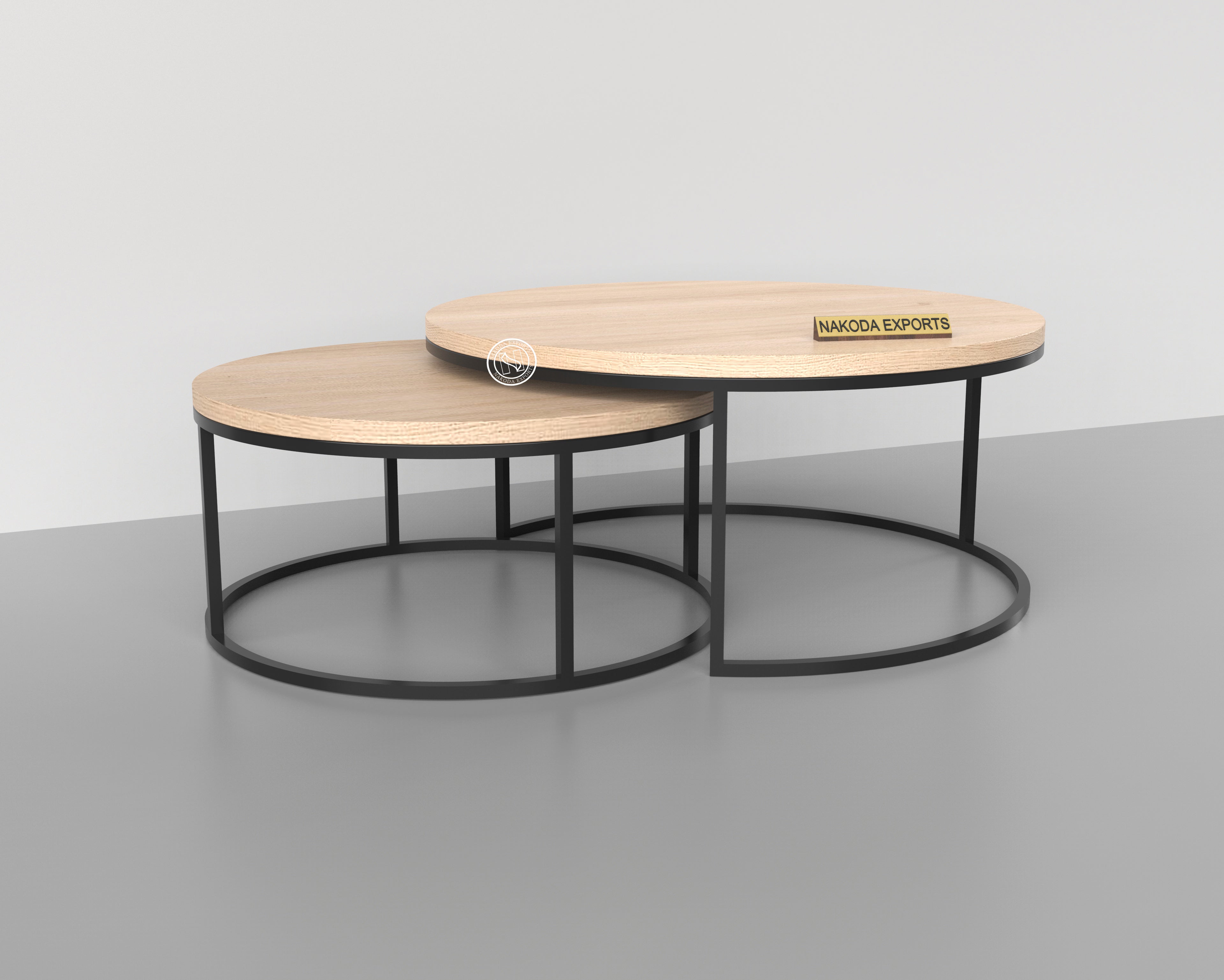 Modern Nesting Coffee Table Set