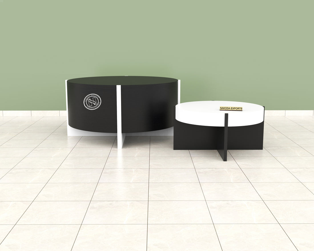 Black and White Nesting Tables