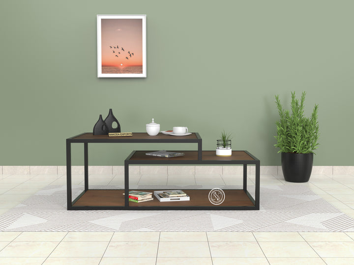 Modern Geometric Coffee Table Set