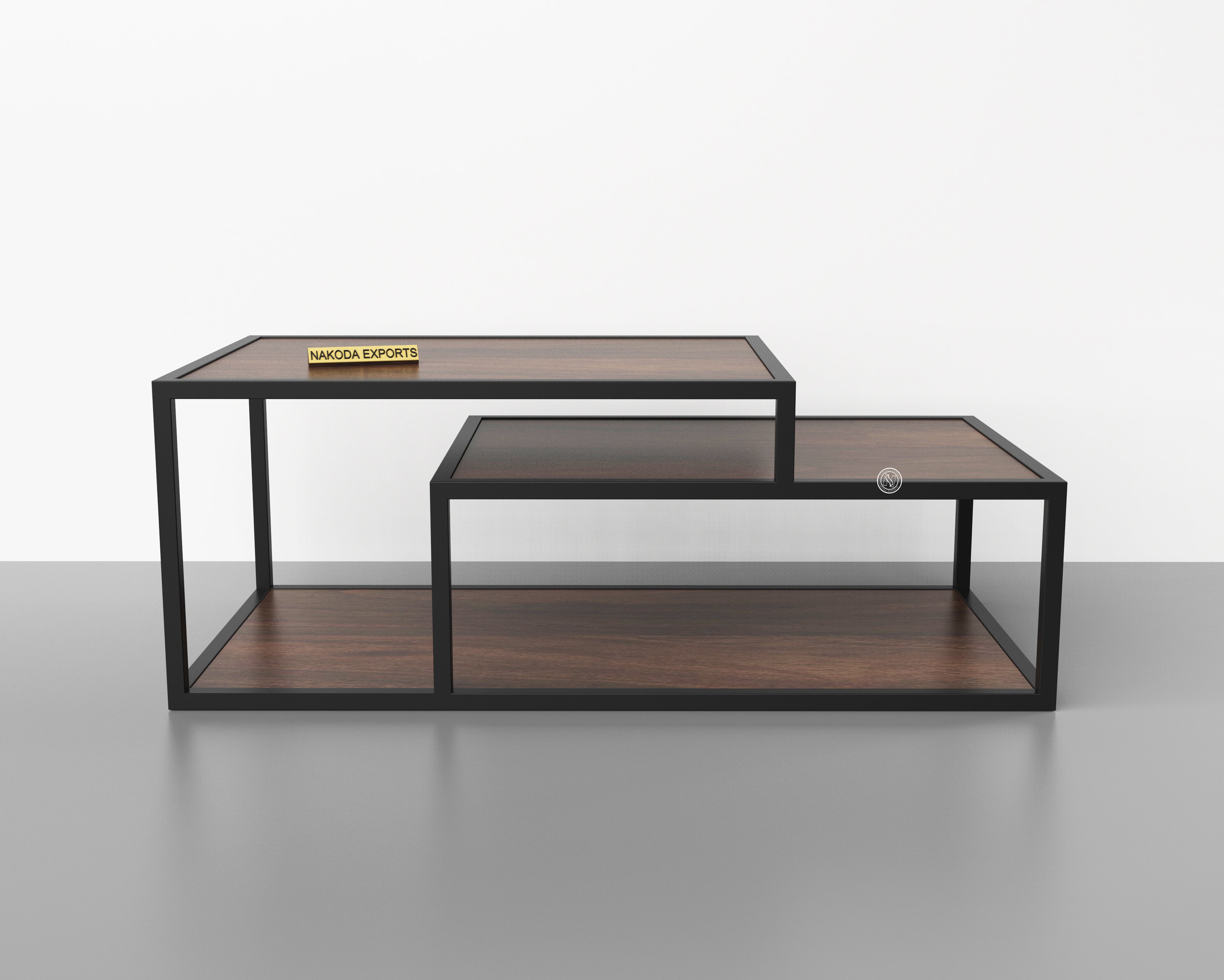 Modern Geometric Coffee Table Set