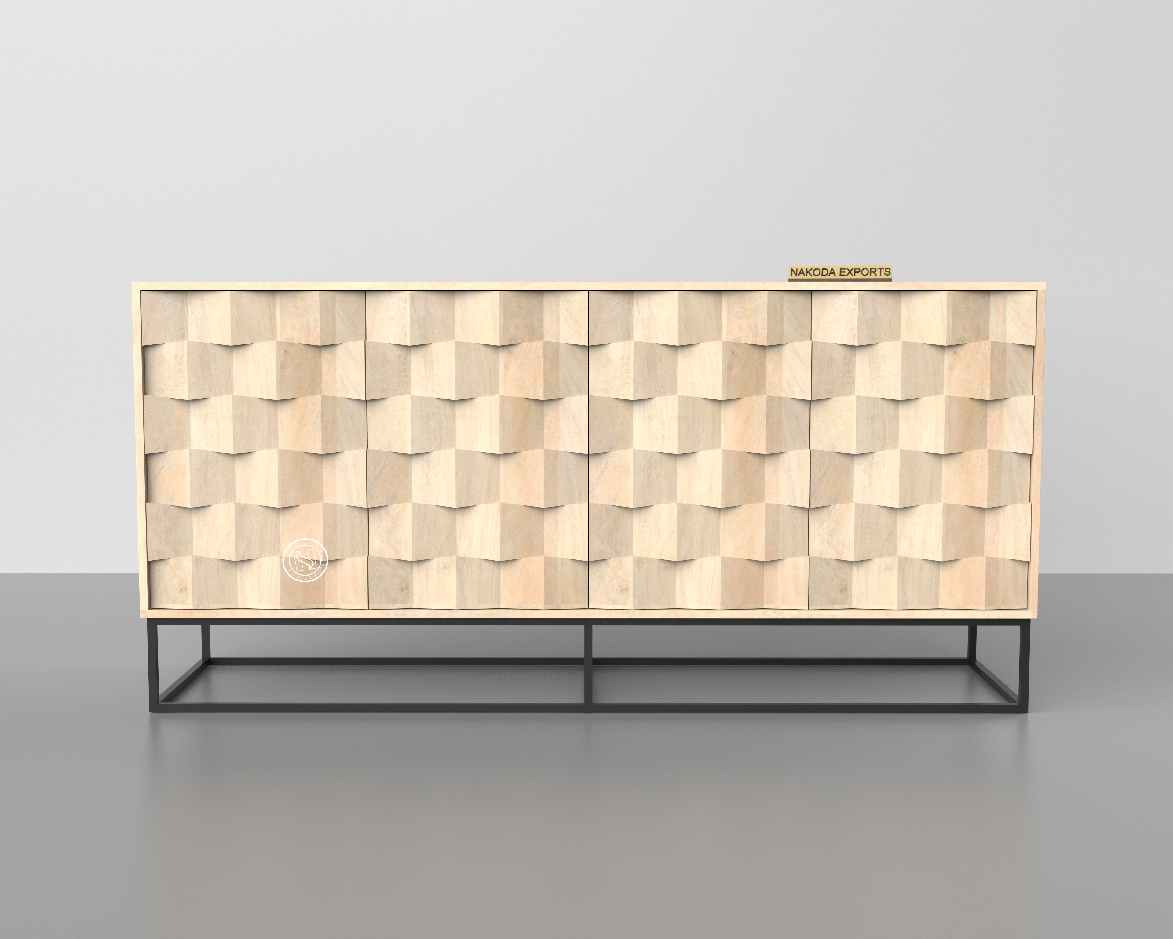 Cascade Pattern Sideboard