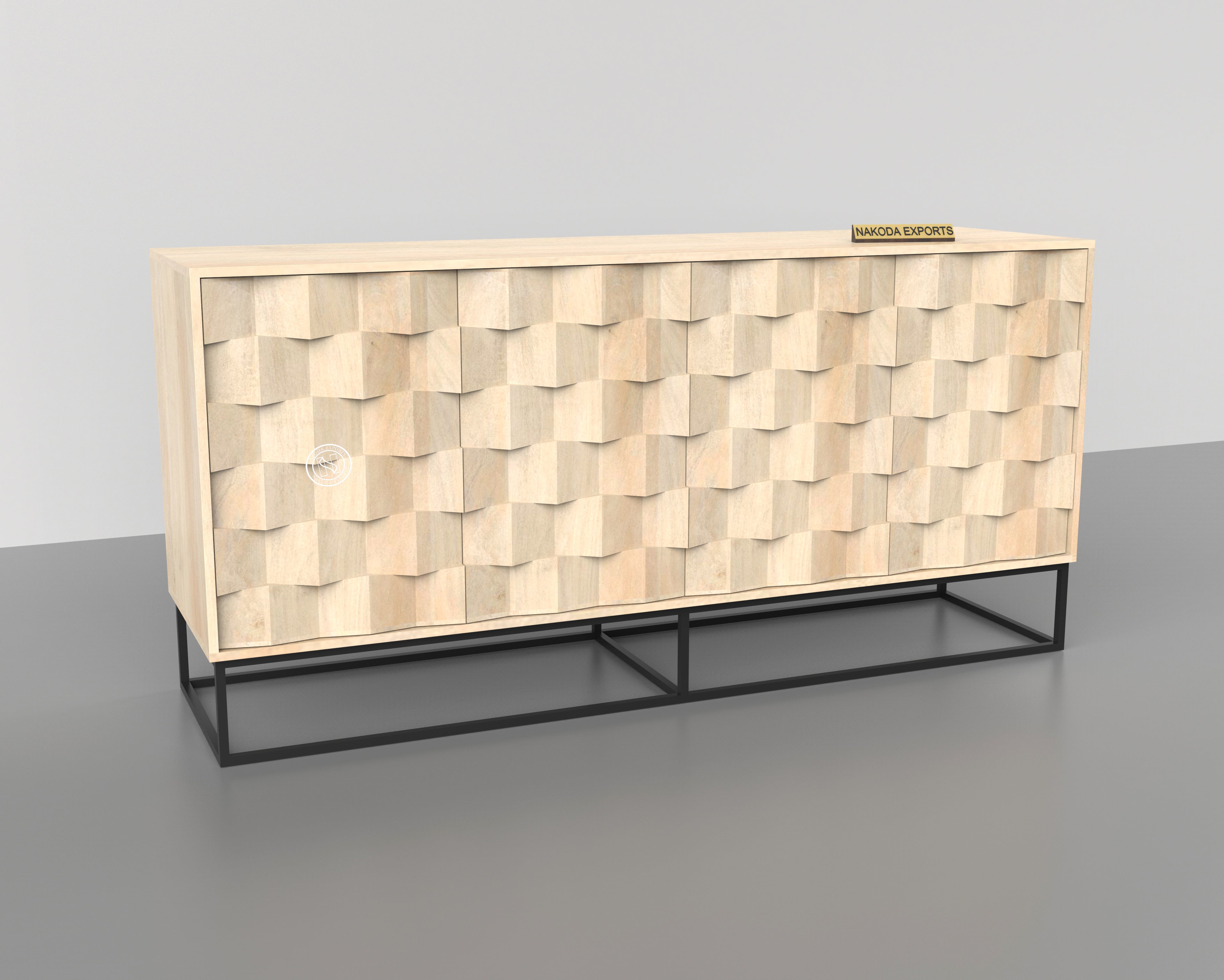 Cascade Pattern Sideboard
