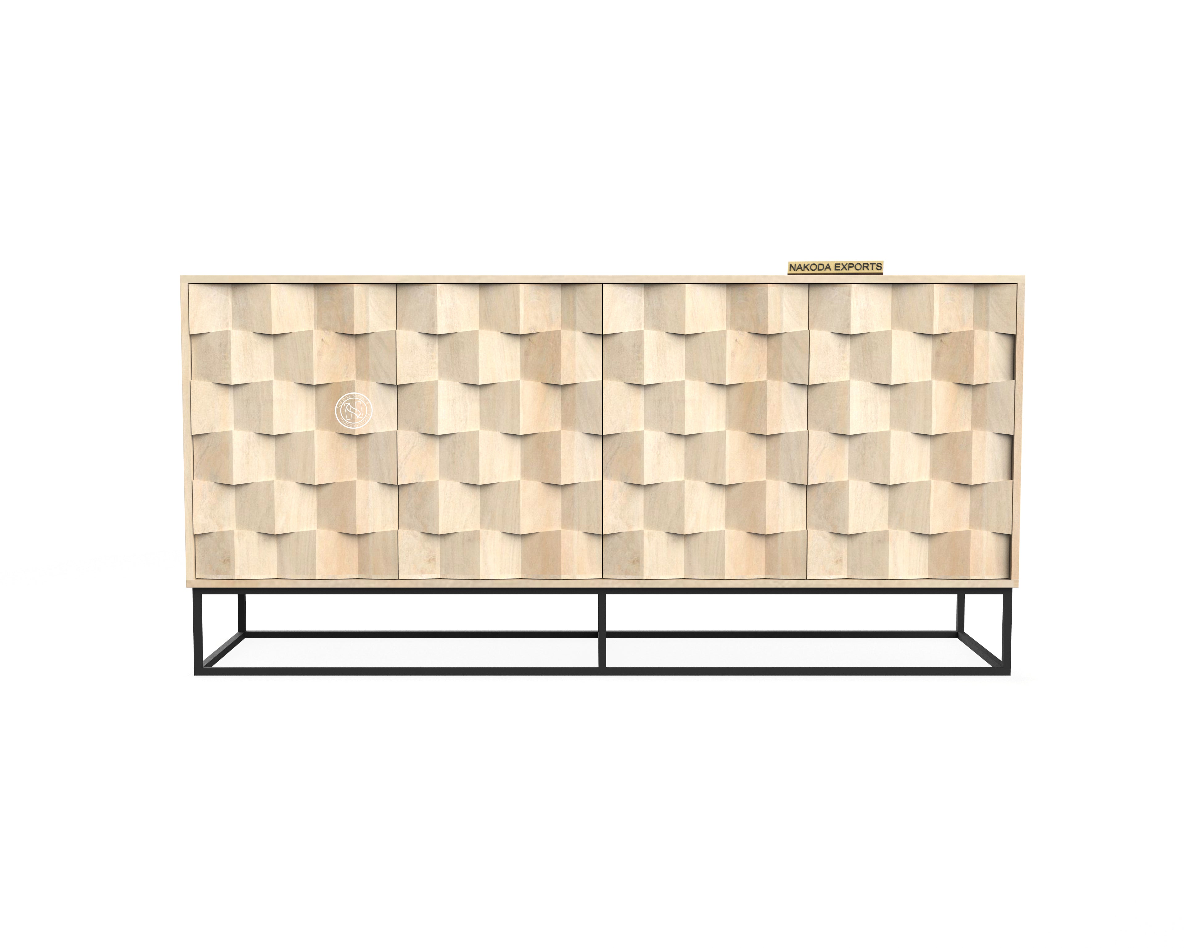 Cascade Pattern Sideboard