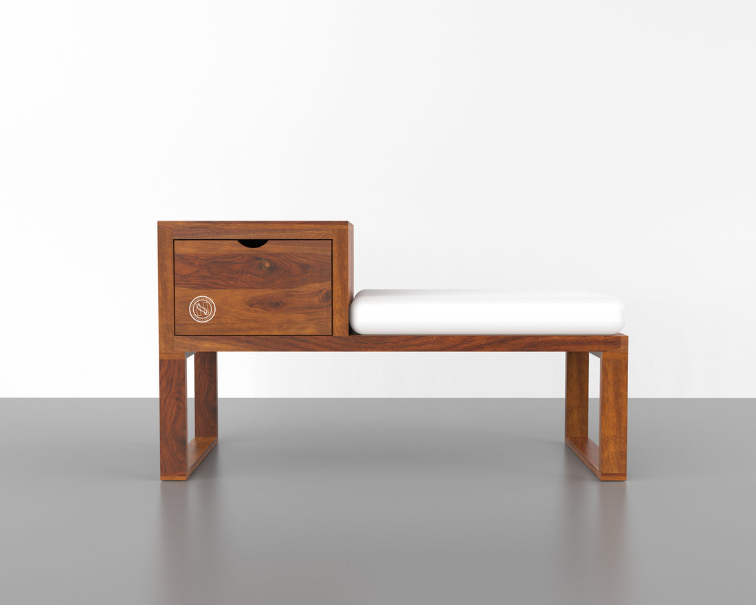 Woodstage Sheesham Wood Shoe Rack