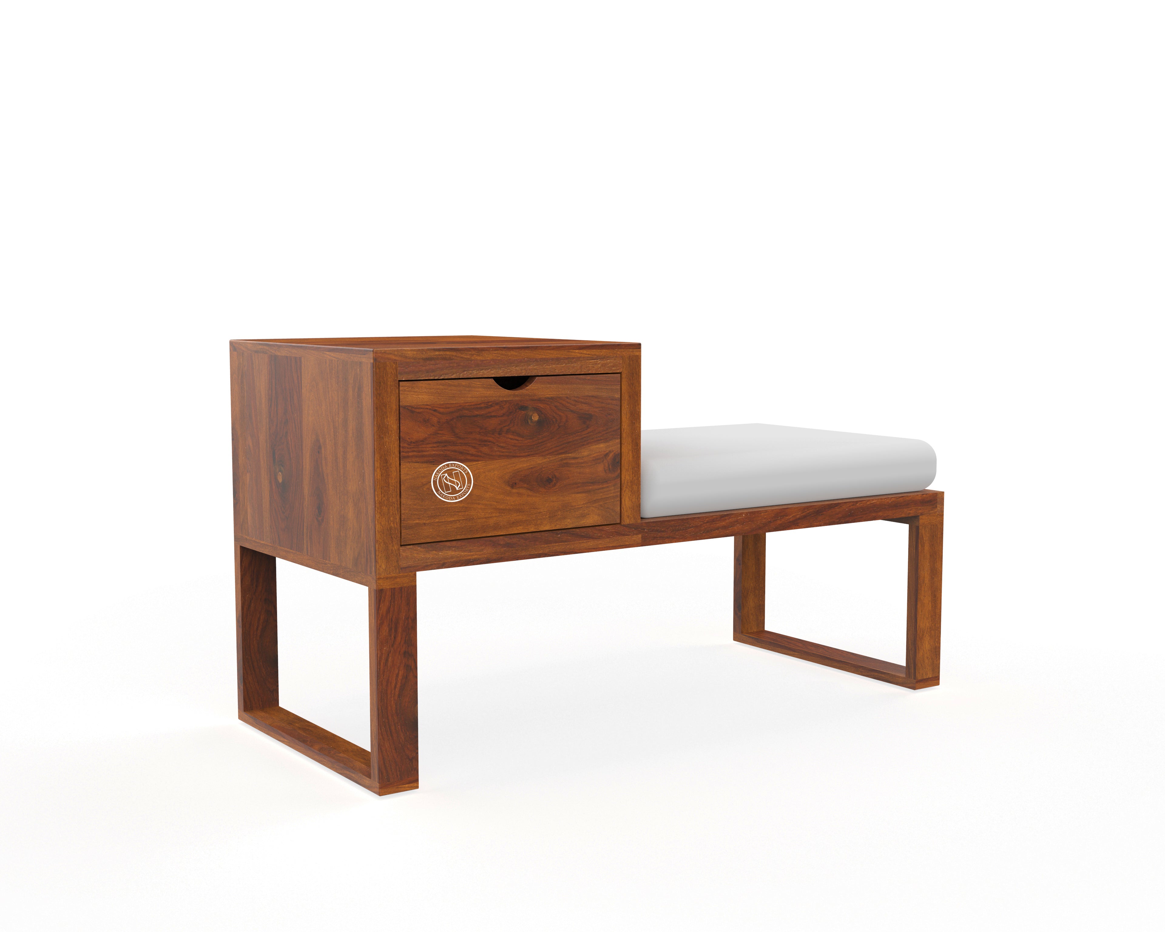 Woodstage Sheesham Wood Shoe Rack