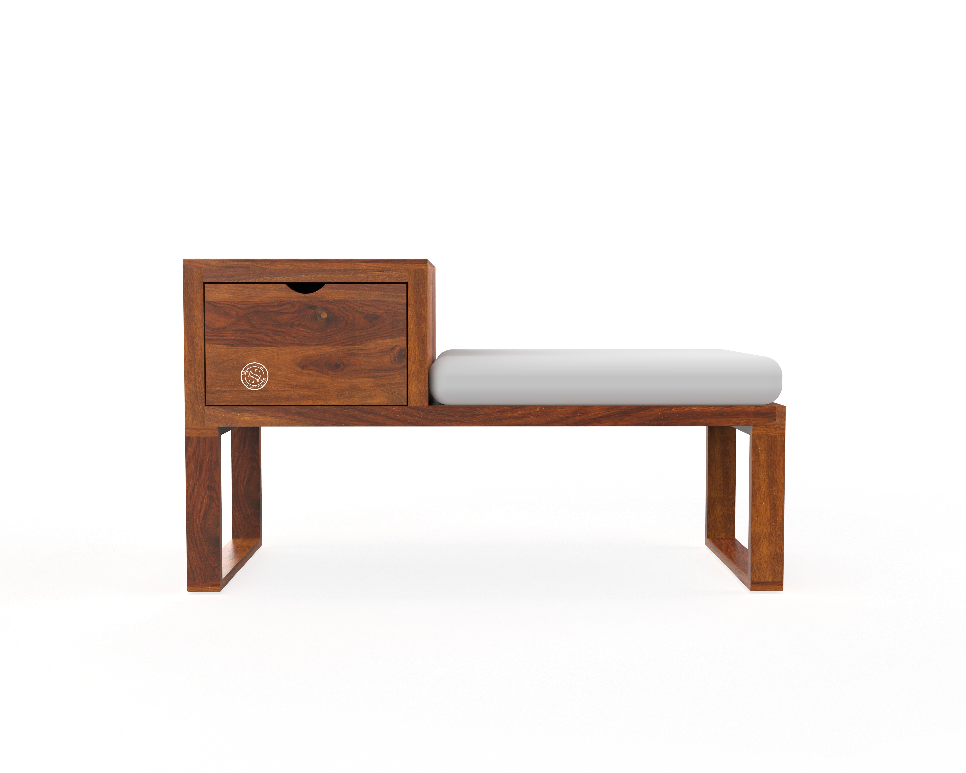 Woodstage Sheesham Wood Shoe Rack