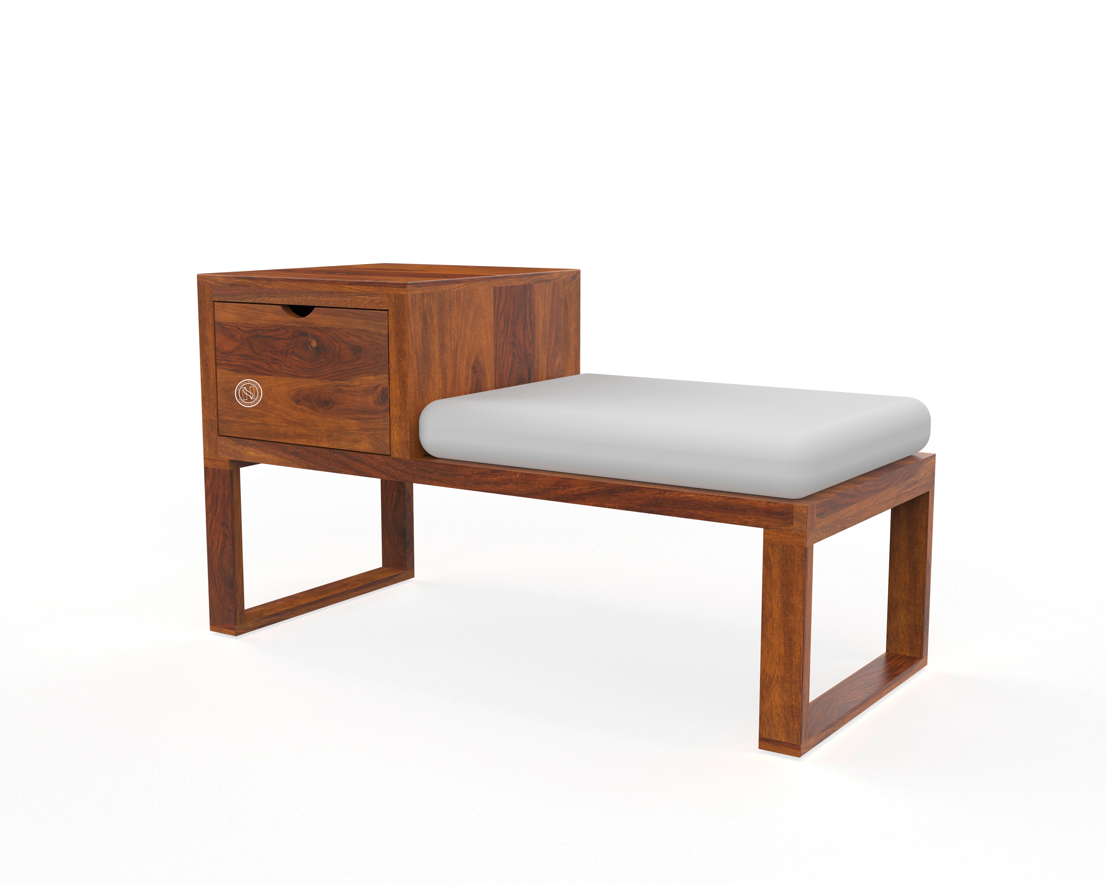 Woodstage Sheesham Wood Shoe Rack