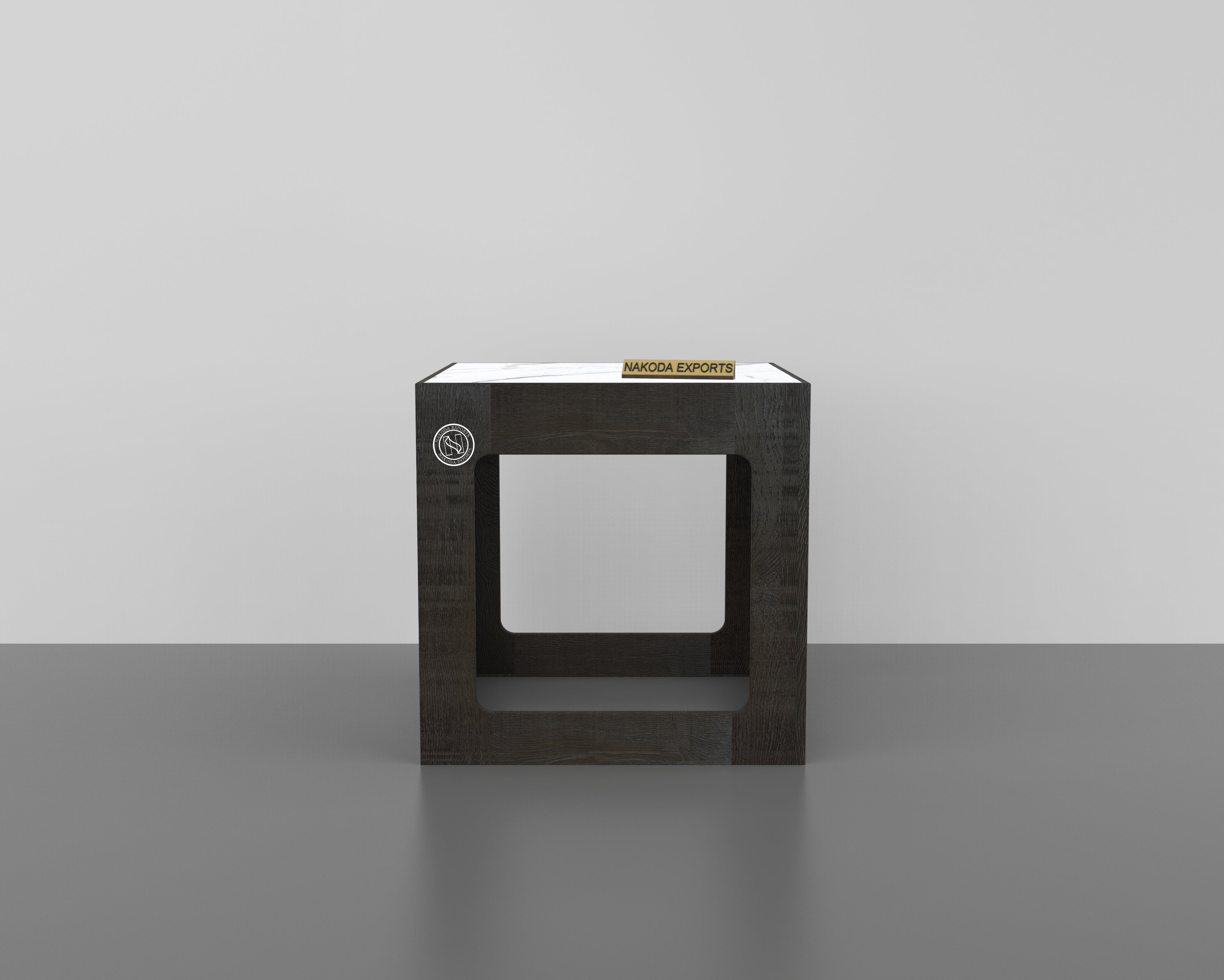 Facile Square Side End Table