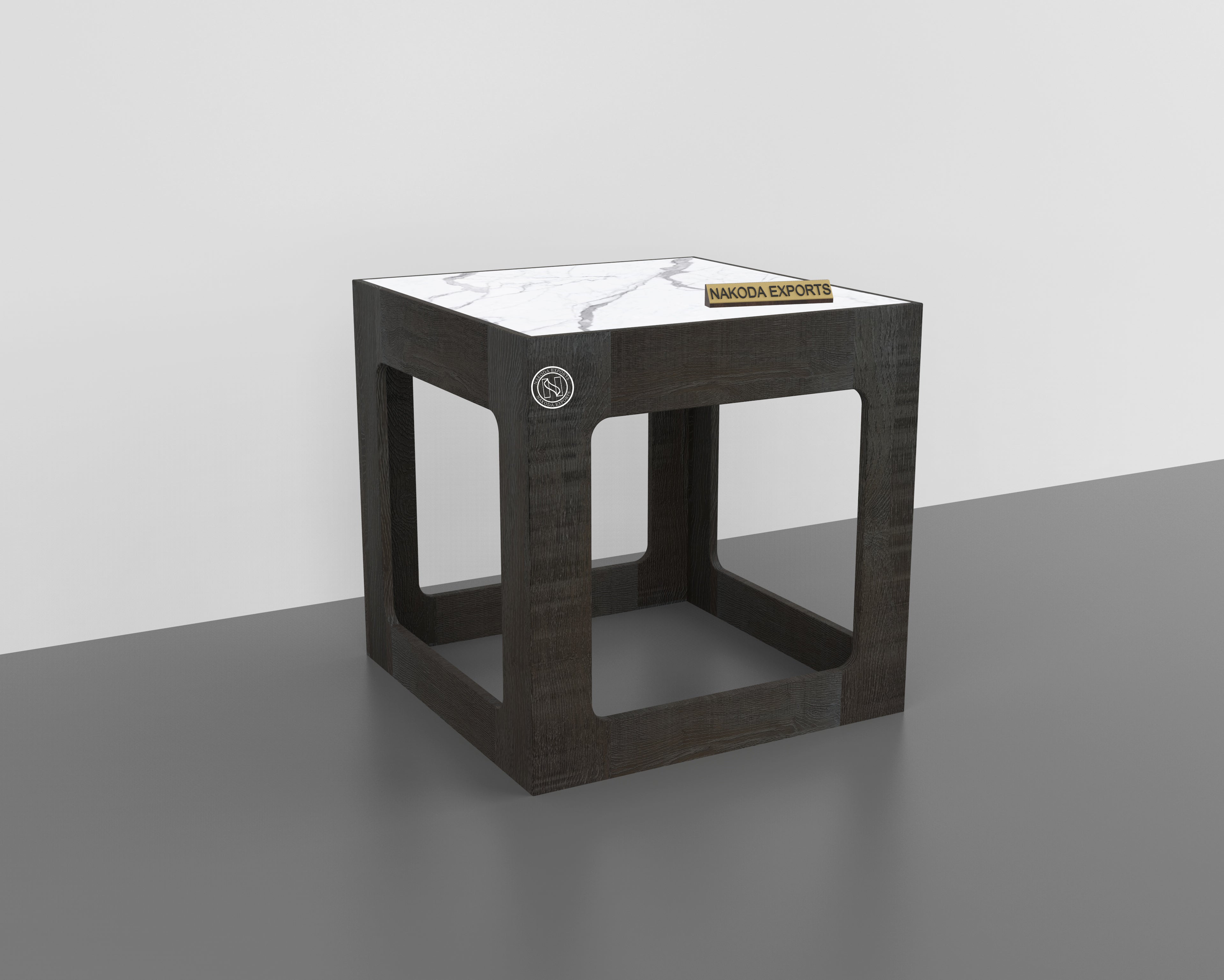 Facile Square Side End Table