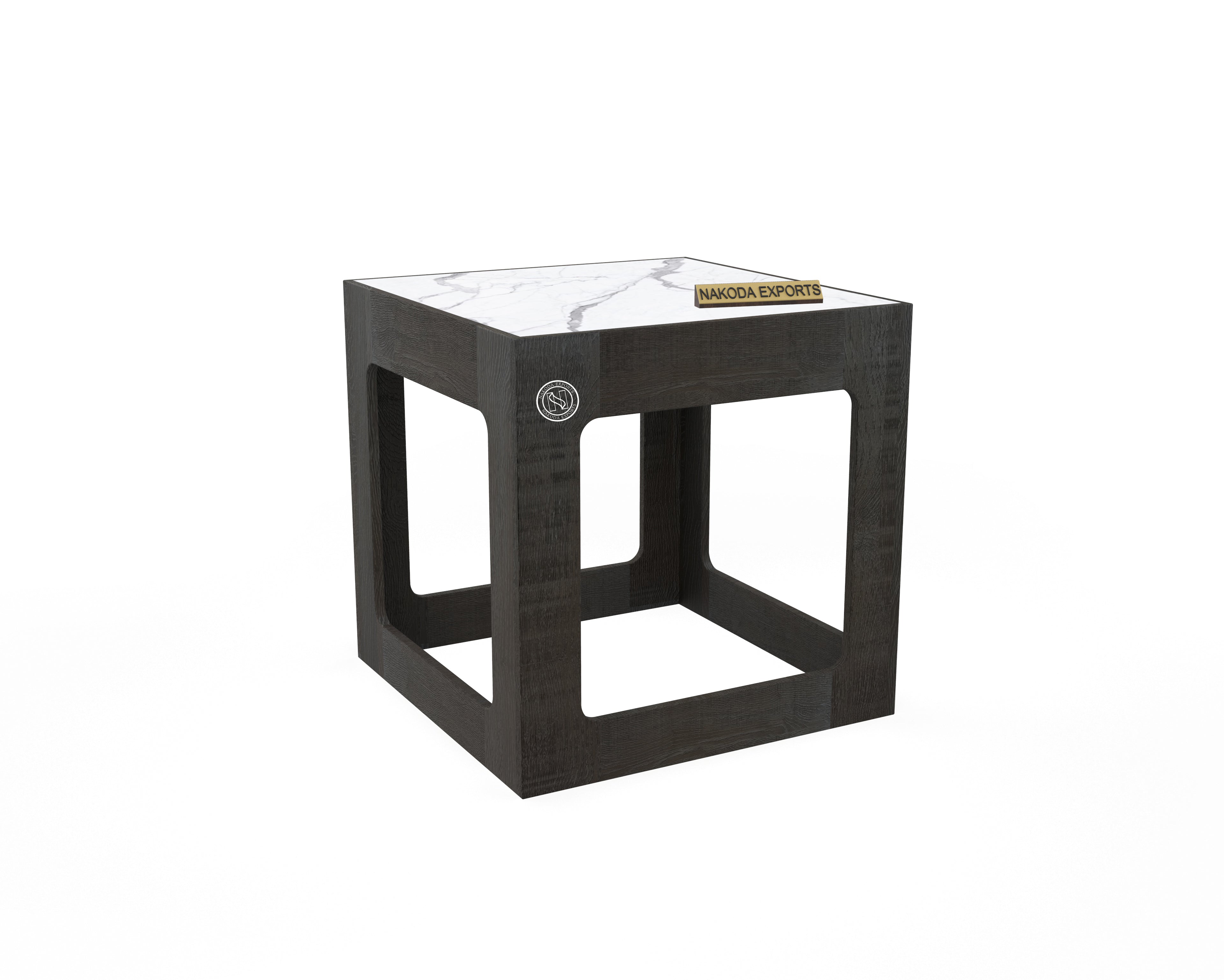 Facile Square Side End Table