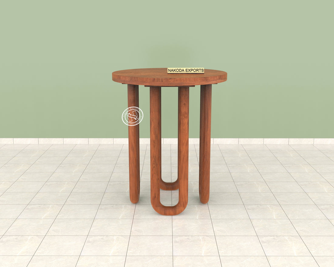 Modern Round Leg Side Table