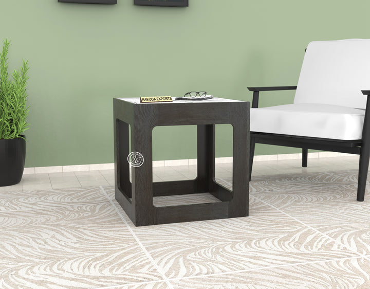 Facile Square Side End Table