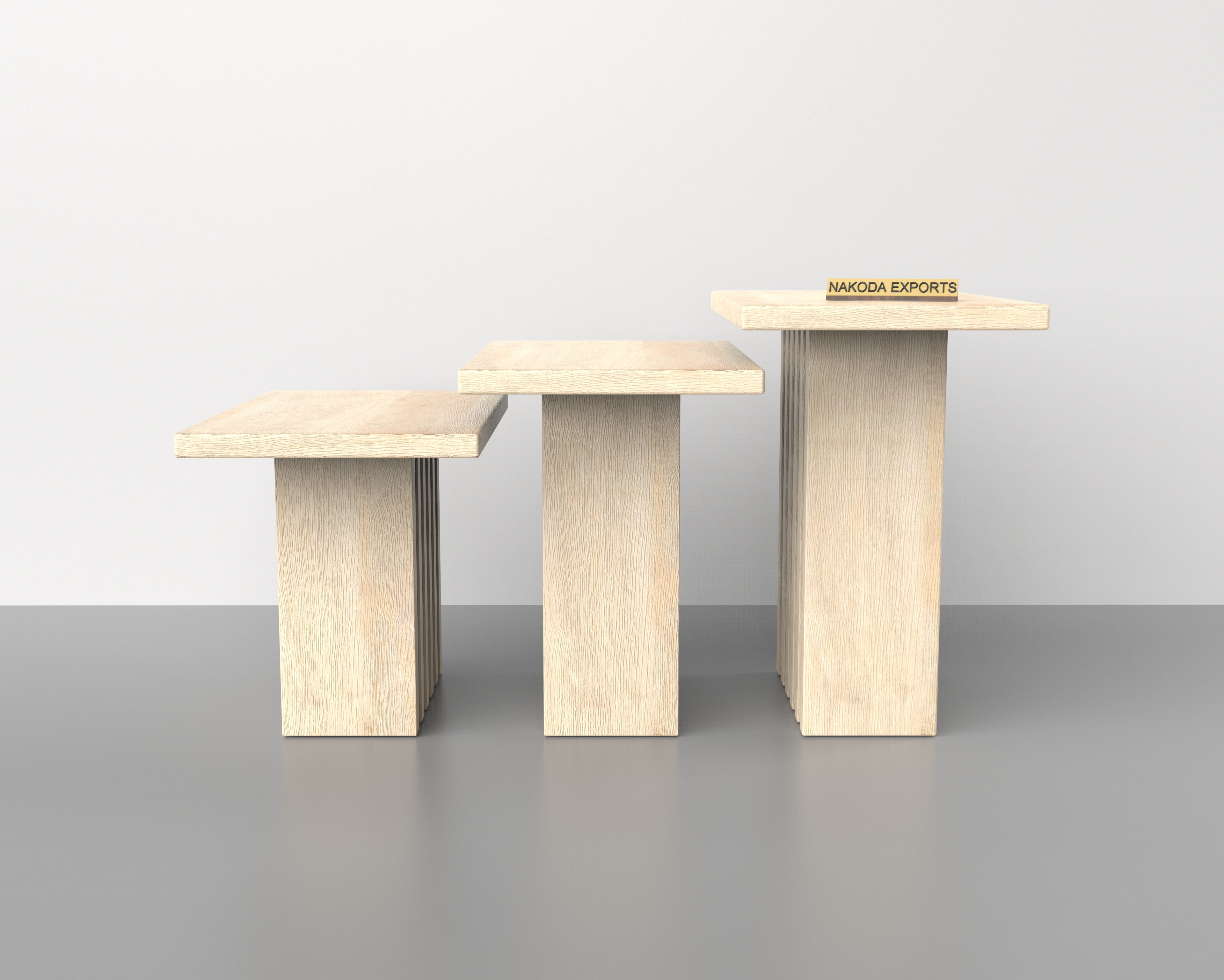 Contemporary Nested Side Tables