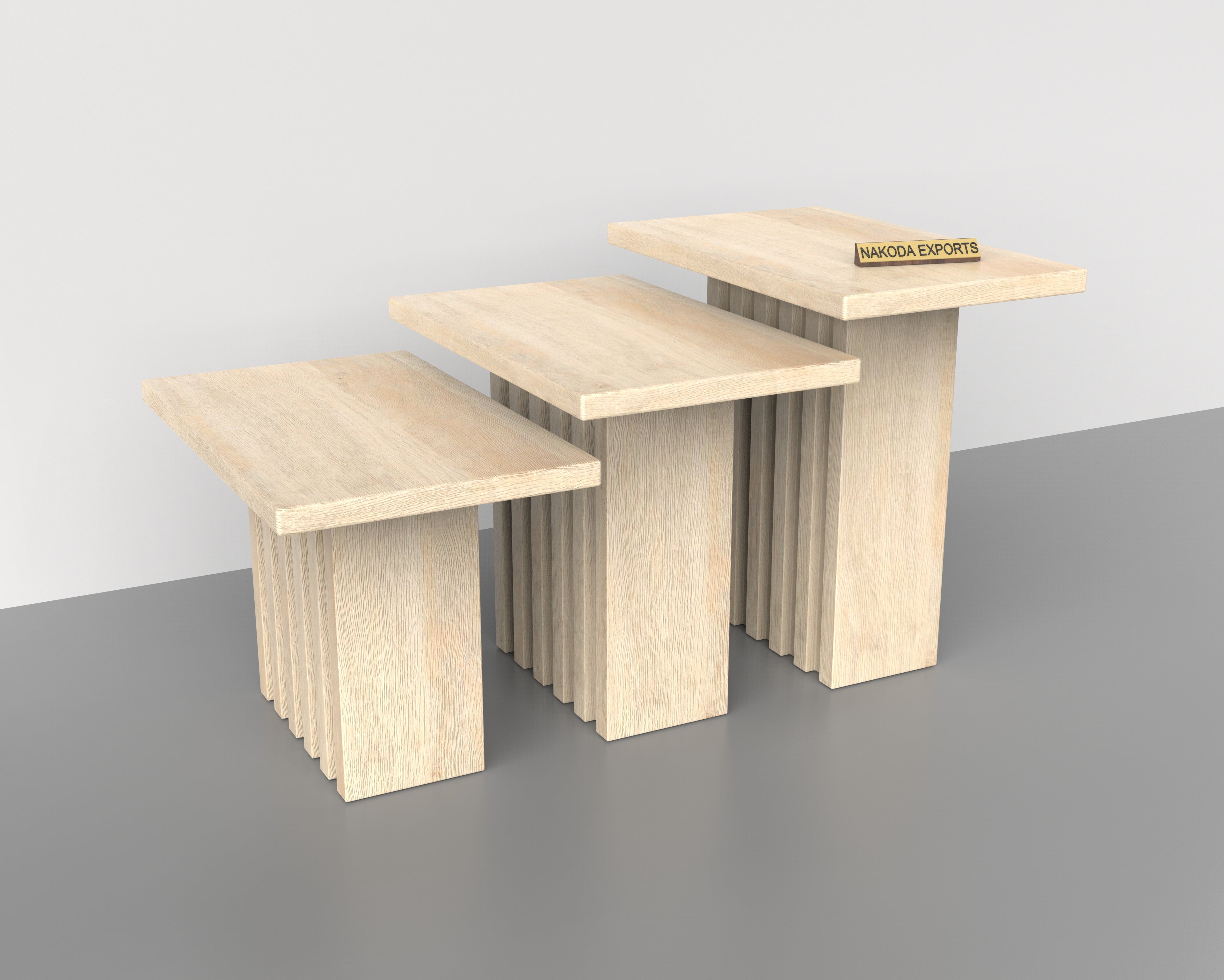 Contemporary Nested Side Tables