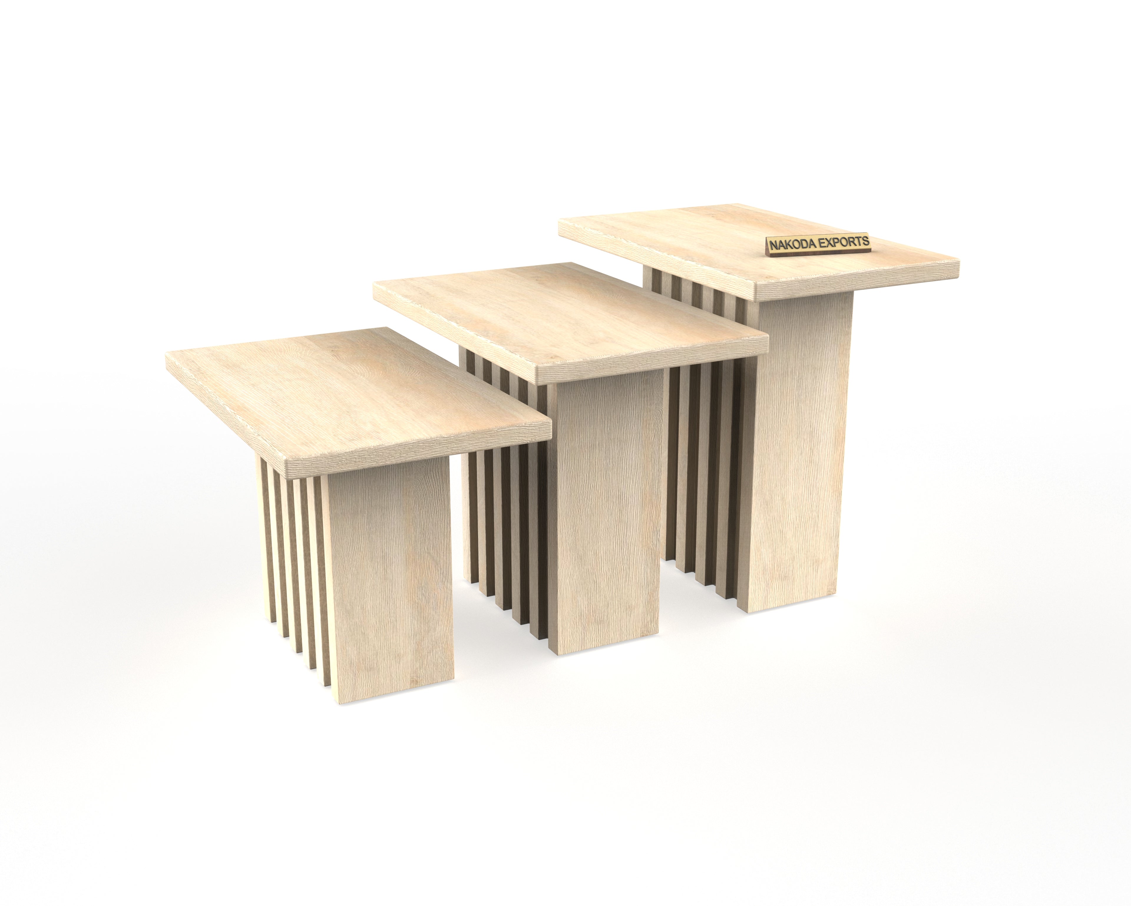 Contemporary Nested Side Tables